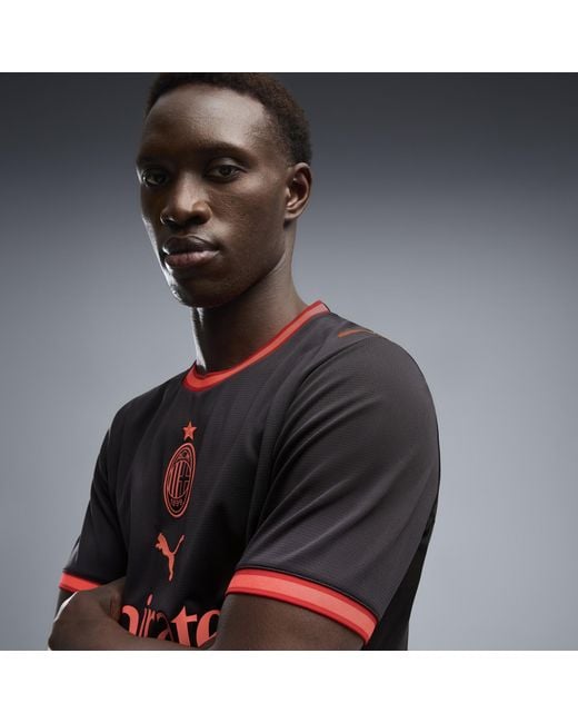 PUMA Black Ac Milan 26/27 Third Jersey for men