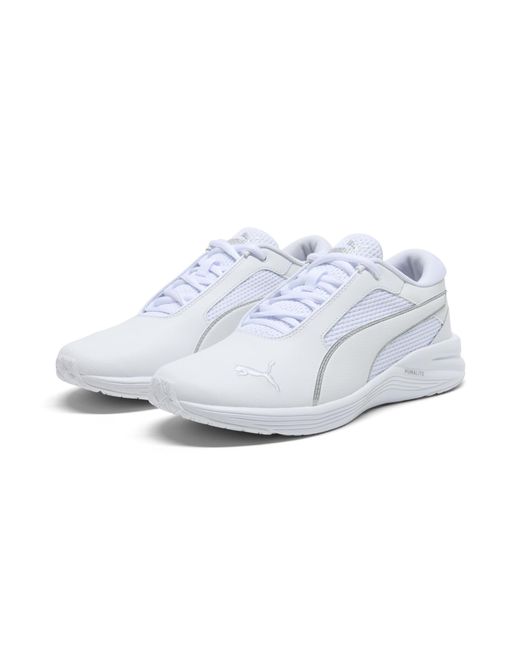 PUMA White Prowl Ella Lite Running Shoes