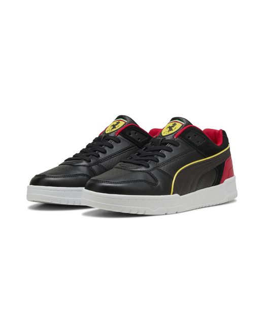 PUMA Scuderia Ferrari Hp Rbd Game Sneakers Mit Niedrigem Profil, Schuhe, /Rosso Corsa in Black für Herren
