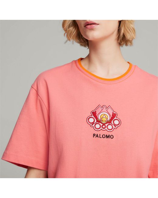 T-Shirt X Palomo Graphic, /Altro di PUMA in Pink