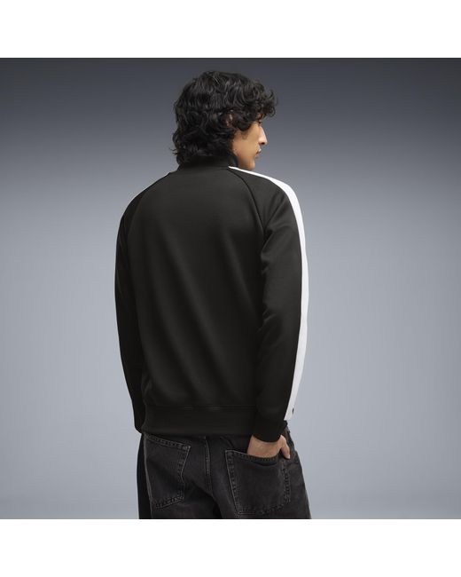 PUMA Black T7 Track Jacket for men