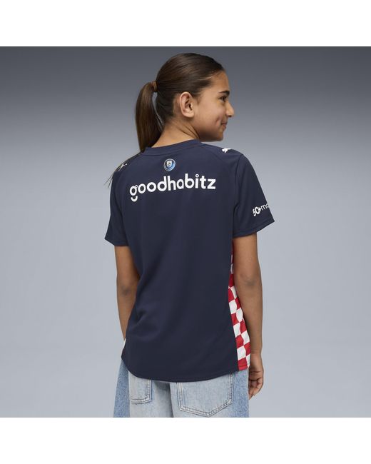 Camiseta Psv Eindhoven 2.ª Equipación 25/26 Juvenil, Ropa, /Blanco PUMA de color Blue