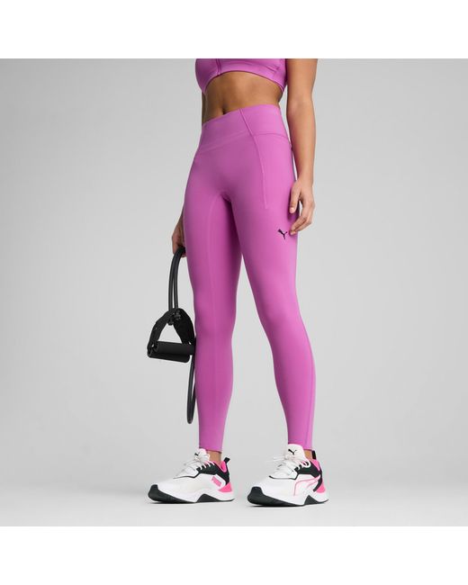 PUMA Shapeluxe Legging Met Hoge Taille Voor in het Pink