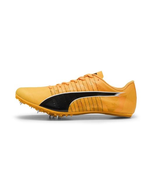 PUMA Yellow Evospeed Future 6 Track & Field Sprinting Spikes Shoes