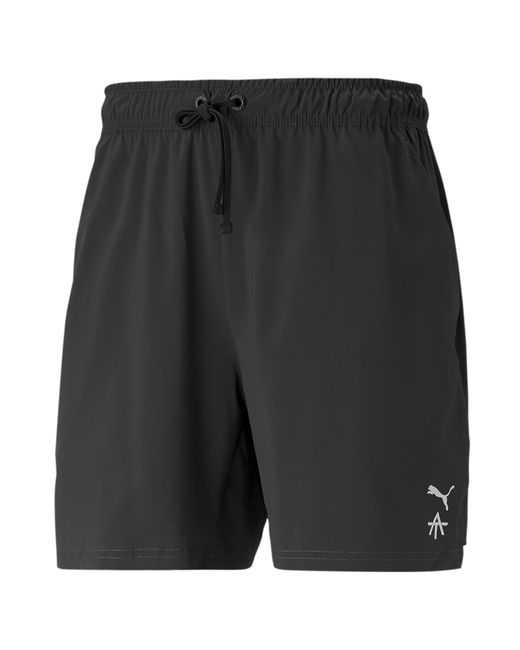 PUMA Black X Alex Toussaint Woven 6" Shorts for men