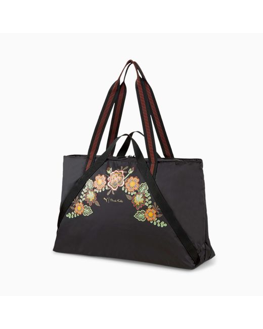 PUMA Black X Frida Kahlo Training Shopper Bag