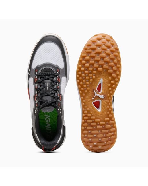 PUMA Black Ignite Elevate X Golf Shoes for men