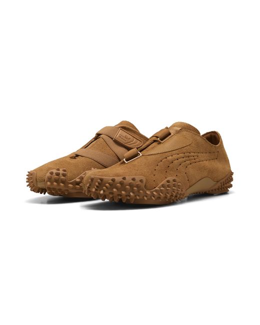 PUMA Brown Mostro Unlined Sneakers Schuhe, Caramel Latte