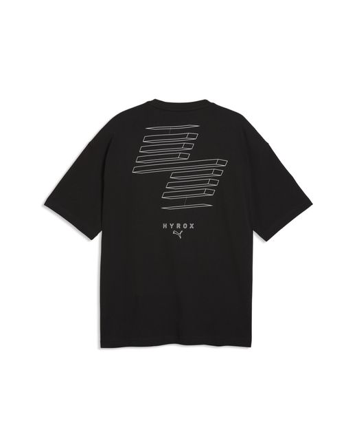 PUMA Black X Hyrox Lifestyle Oversize T-Shirt for men