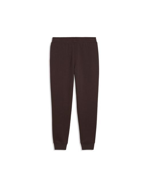 PUMA Brown Ess Small No. 1 Logo Sweatpants