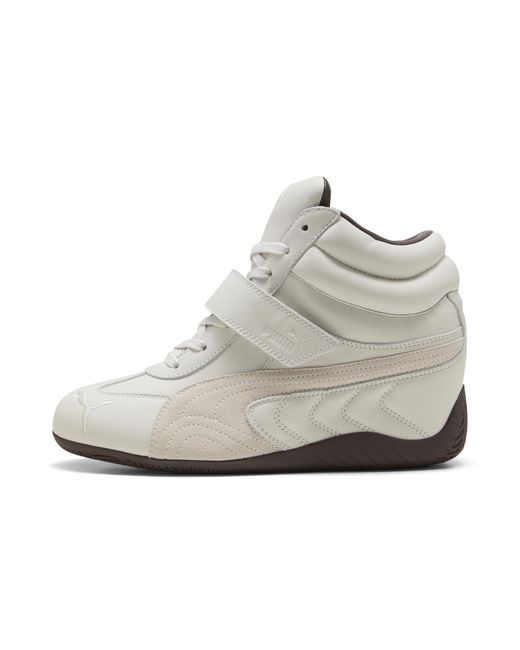 PUMA Metallic Speedcat Wedge Sneakers