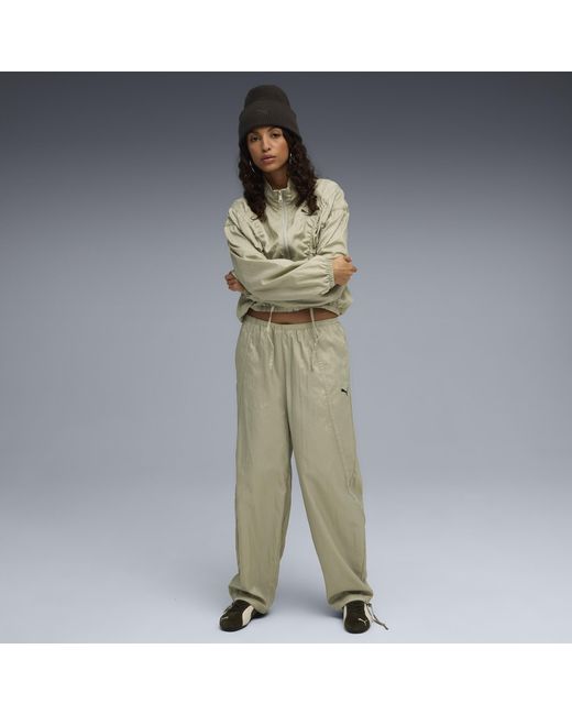 PUMA Dare To Oversized Geweven Jack Voor Maat in het Green