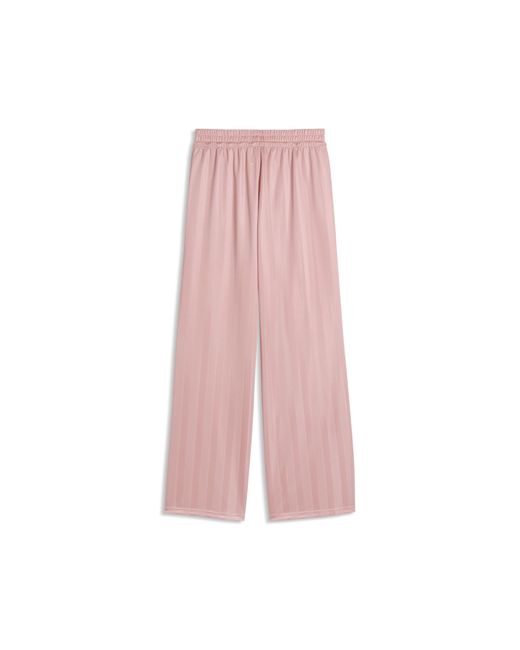 PUMA Pink League Wide Leg Pants