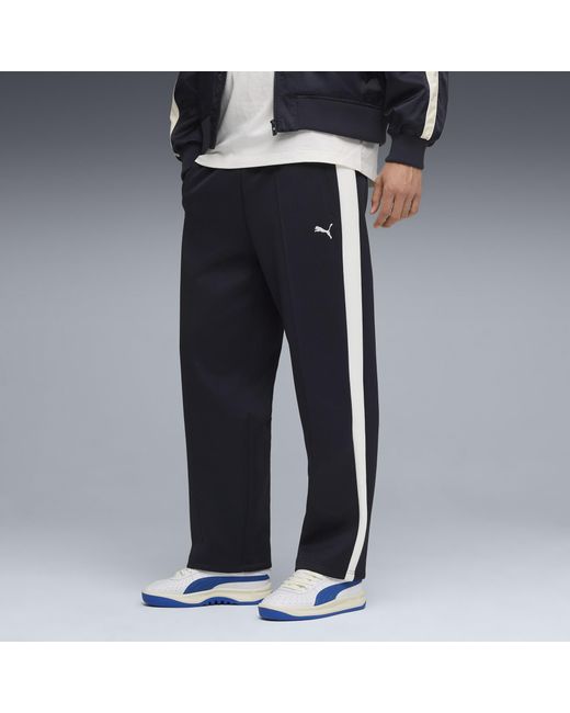 PUMA Black T7 Always On Relaxed Track Pants for men
