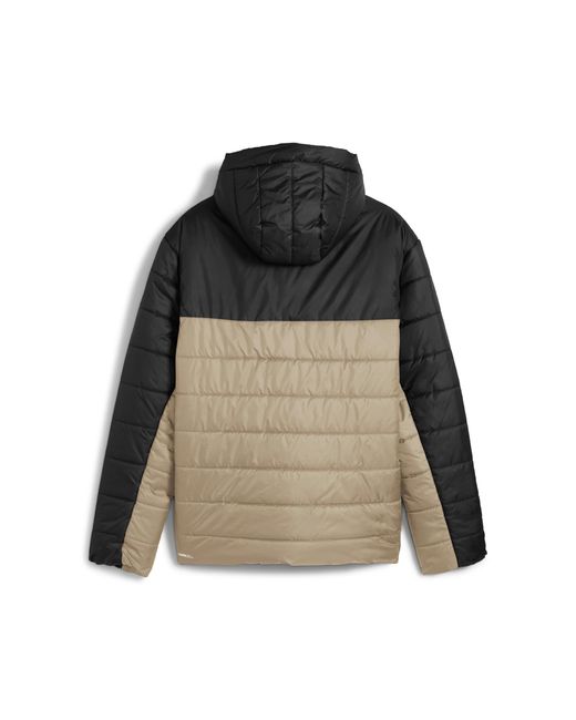 Giacca Imbottita Con Cappuccio Essentials Da Uomo, Abbigliamento, Ice Coffee di PUMA in Brown da Uomo