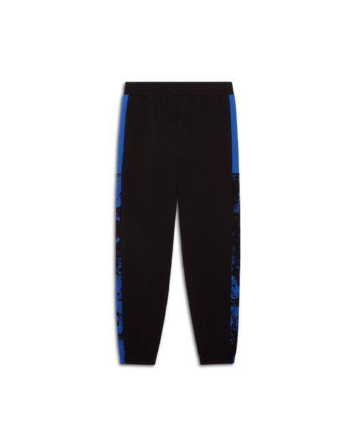 PUMA Black Essentials Patterned Sweatpants for men