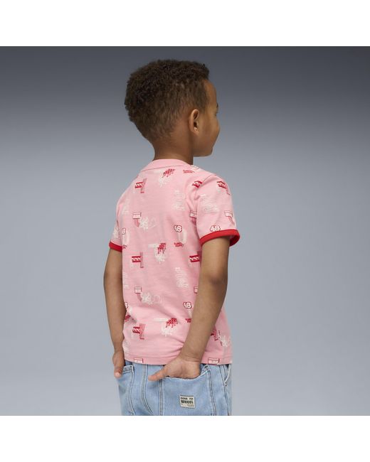 Camiseta Little Runners Para Niños, Age, Rosascape PUMA de color Pink