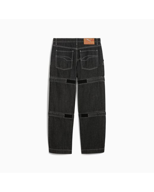 PUMA A$Ap Rocky X Broek Met Kniestukken Voor Zwart/Blauw in het Black