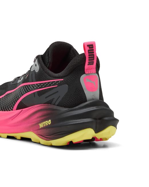PUMA Gray Voyage Nitro Running Shoes