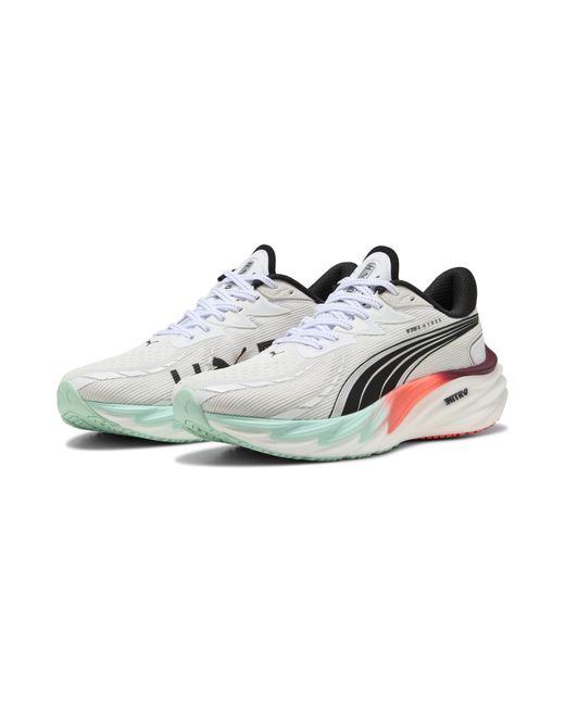 PUMA X Hyrox Velocity Nitro 4 Laufschuhe Herren, Sport, /Mint Melt/Glowing Rot in Multicolor für Herren