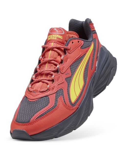 PUMA Red Fade Ripstop Sneakers for men