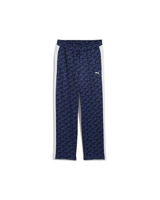 PUMA T7 Allover-Print Relaxed Trainingshose Herren, New in Blue für Herren