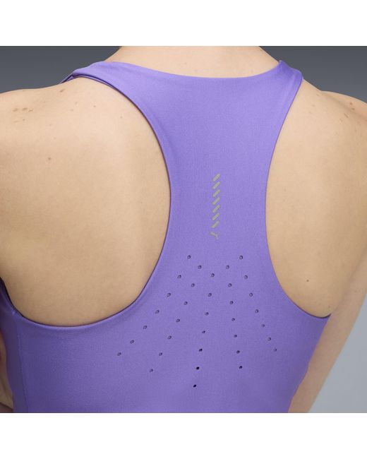 PUMA Purple Raceday Ultraform Running Crop-Top Damen, Sport, Dark Amethyst