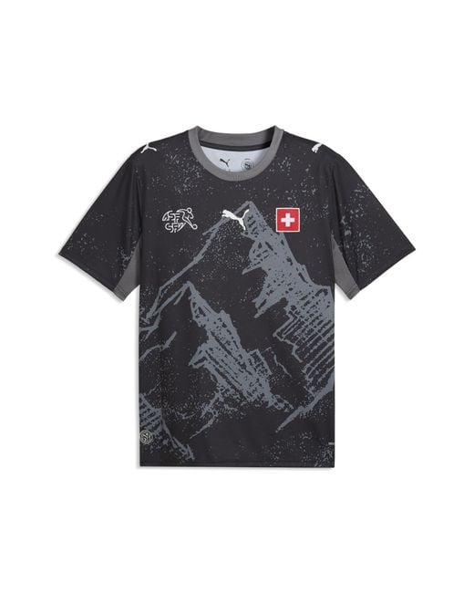 PUMA Black X Switzerland X Salehe Bembury Goalkeeper Jersey for men