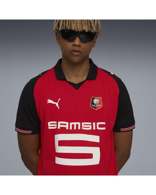 PUMA Red Stade Rennais Fc 25/26 Home Jersey for men