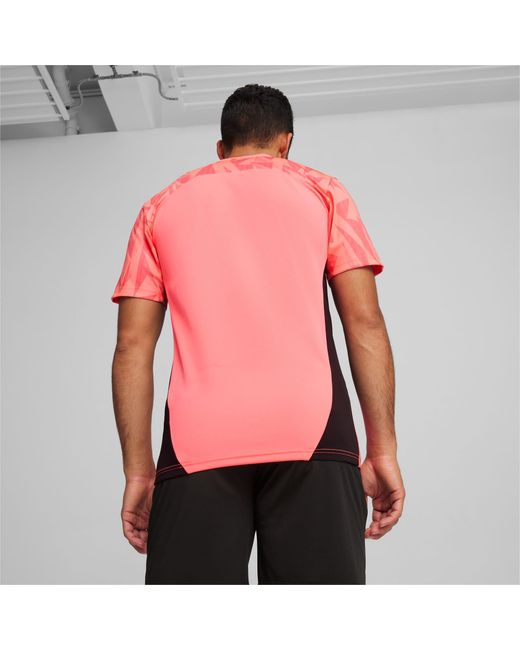 PUMA Red Individualfinal Forever Faster Football Jersey for men
