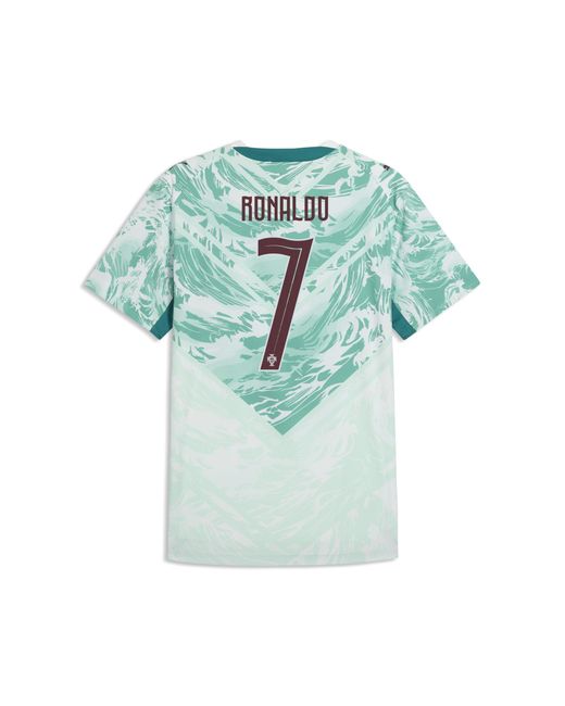 PUMA Blue Portugal Away Authentic Jersey for men