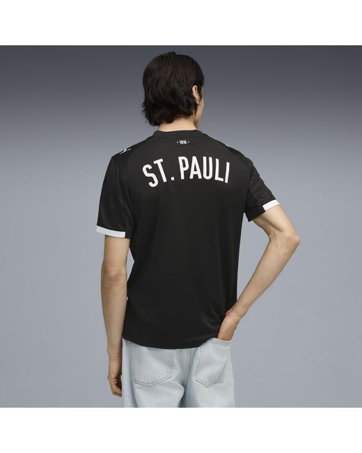 PUMA Fc St. Pauli 25/26 Ausweichtrikot Herren, Sport, /Weiß in Black für Herren
