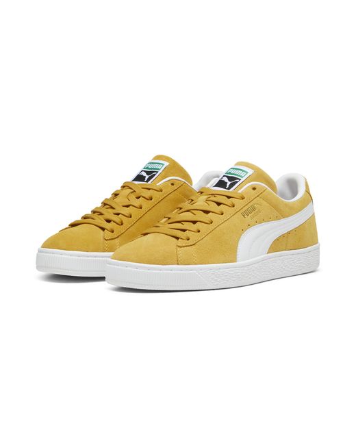 PUMA Yellow Suede Classic Sneakers