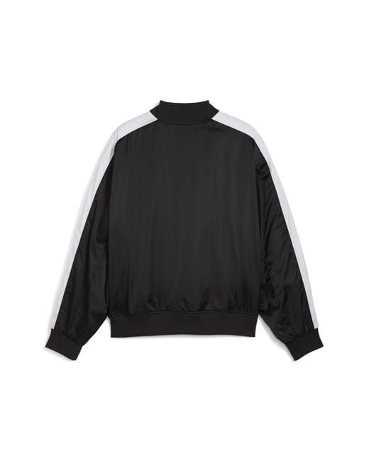 PUMA Black T7 Bomber Jacket