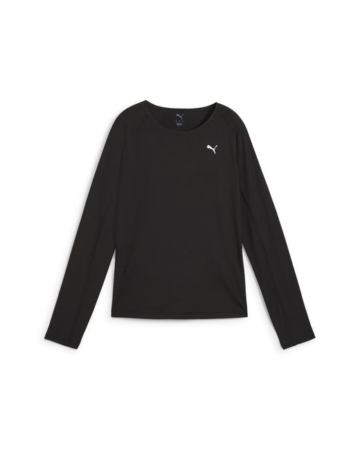 Camiseta De Running Run Cloudspun Para Mujer, Ropa, Negro PUMA de color Black