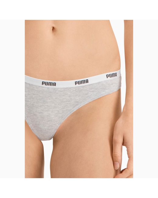 PUMA White Seamless String Trunks 2 Pack