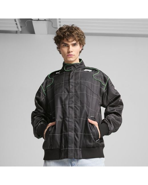 PUMA Black F1 Racing Jacket for men