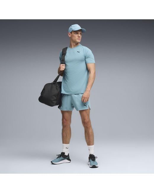 PUMA Blue Pwrmode Training T-Shirt for men