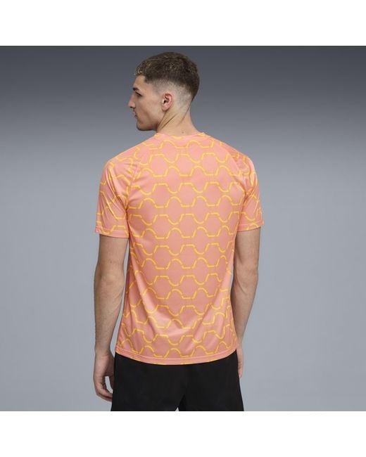 PUMA Ac Milan Aufwärmtrikot Herren, Sport, Fruit/Sunny Gelb in Orange für Herren