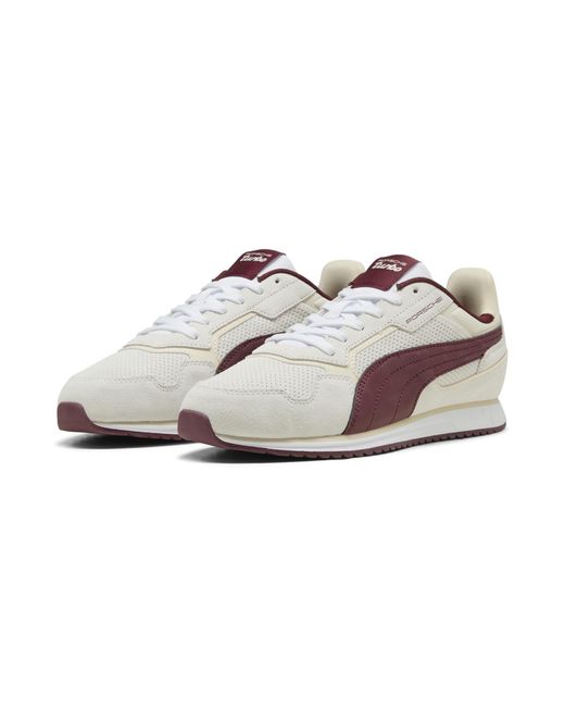 PUMA White Pl Softride St Miler Shoes for men
