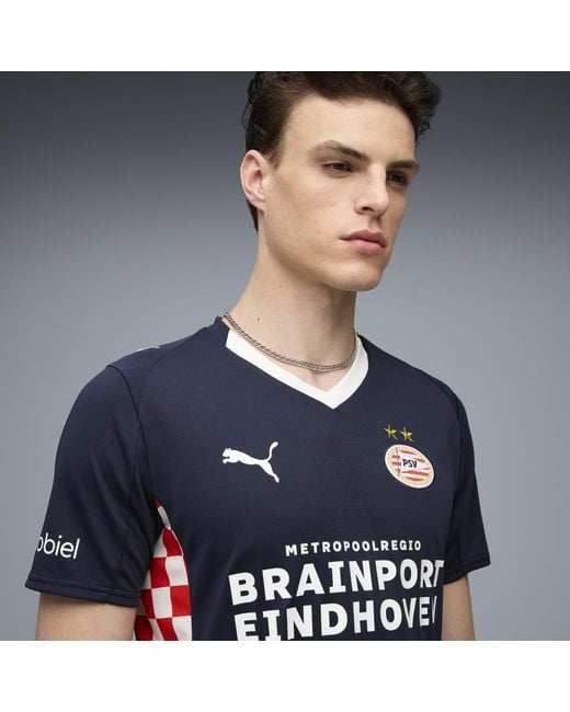 PUMA Blue Psv Eindhoven 25/26 Away Jersey for men