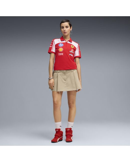 PUMA Red Scuderia Ferrari Hp Replica Polo