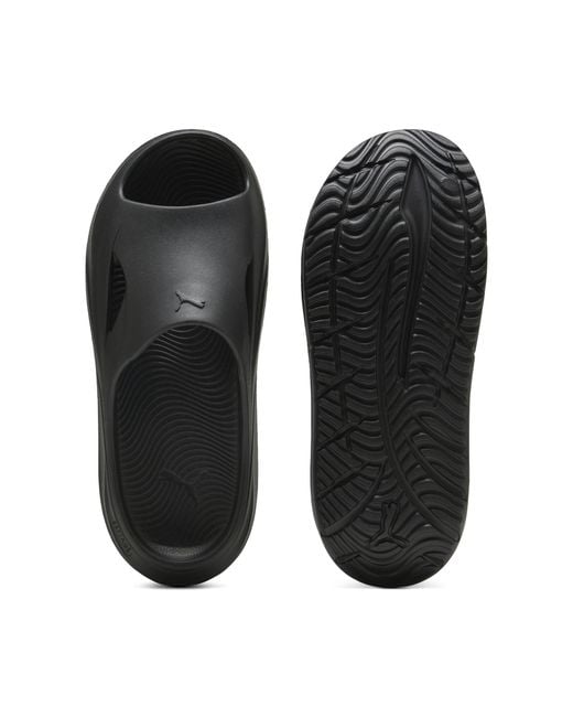 PUMA Black Softride Zerog Slides