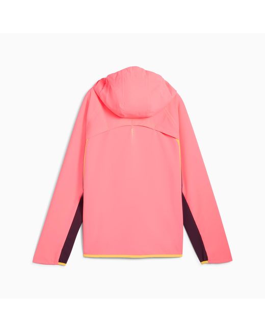 PUMA Run Regenjack Voor in het Pink