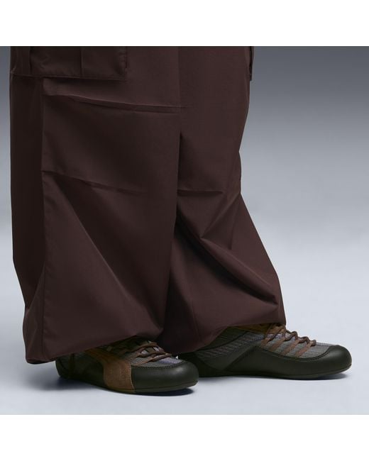 PUMA Brown Klim Patch Sneakers