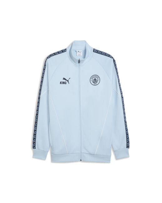 PUMA Manchester City King Anthem Jacke Herren, Kleidung in Blue für Herren