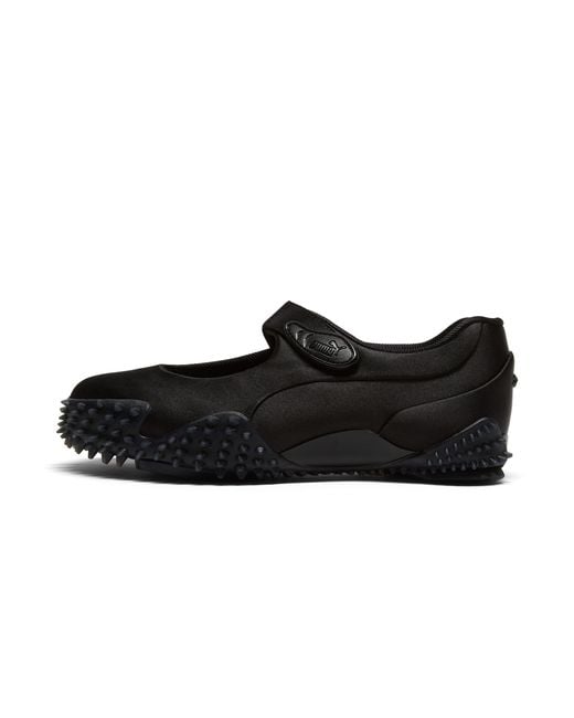 PUMA Black Mostro Fey Satin Sneakers
