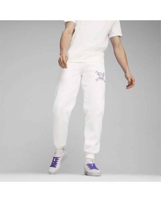 PUMA White X One Piece T7 Pants for men