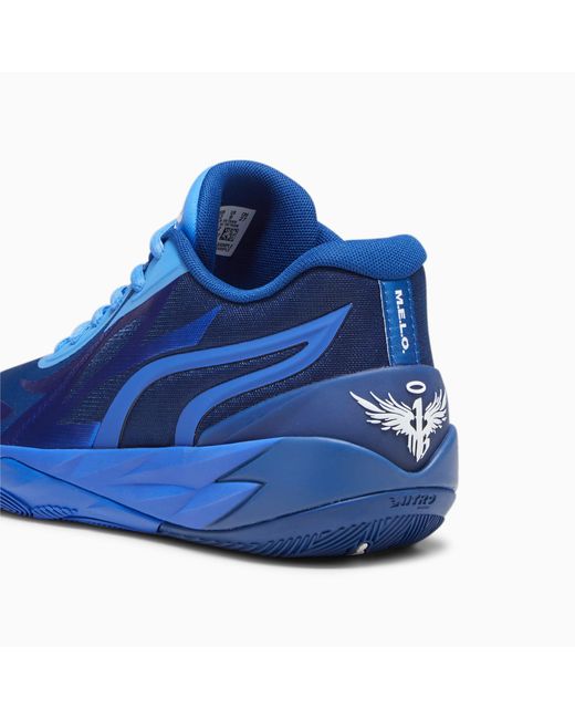 PUMA Mb.02 Lo Basketball Shoes in Blue | Lyst UK