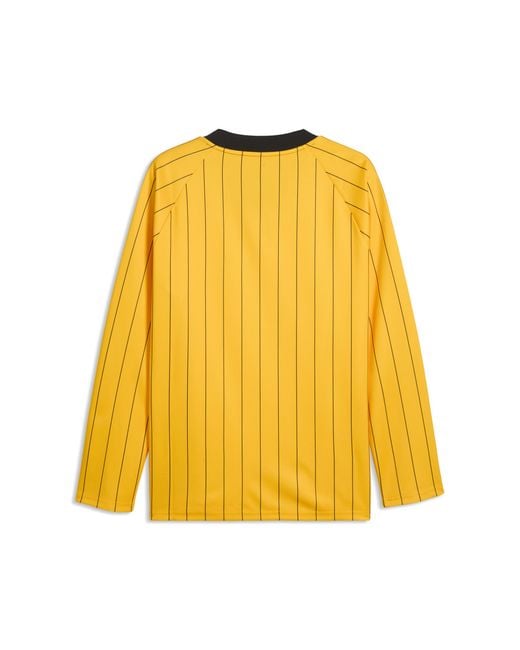 PUMA Yellow Borussia Dortmund King Relaxed Long Sleeve Jersey for men